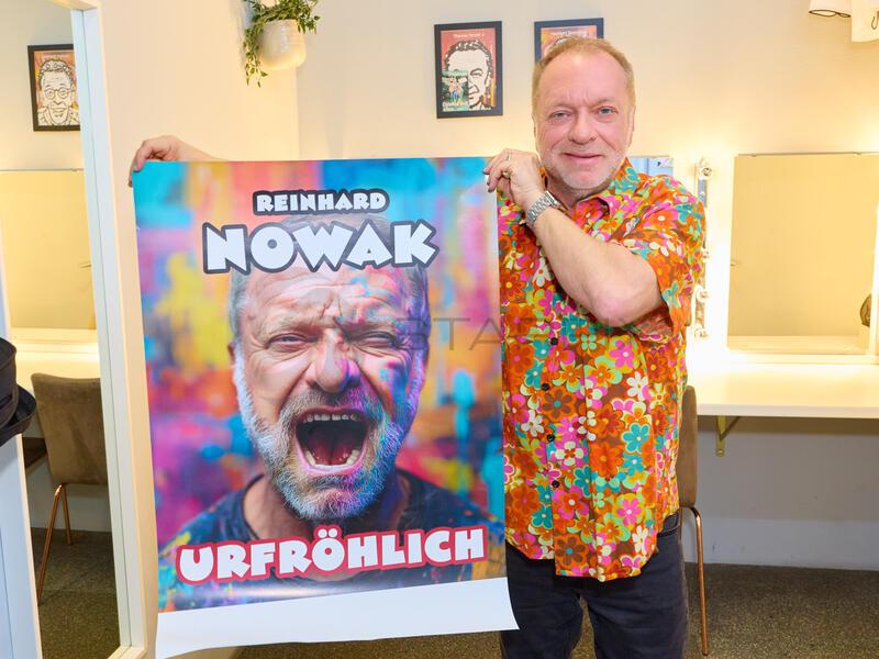 Copyright: Starpix / A. Tuma, 10.03.2026 Wien ,  Reinhard NOWAK,  Premiere von Reinhard Nowak „URFRÖHLICH"   im CasaNova 