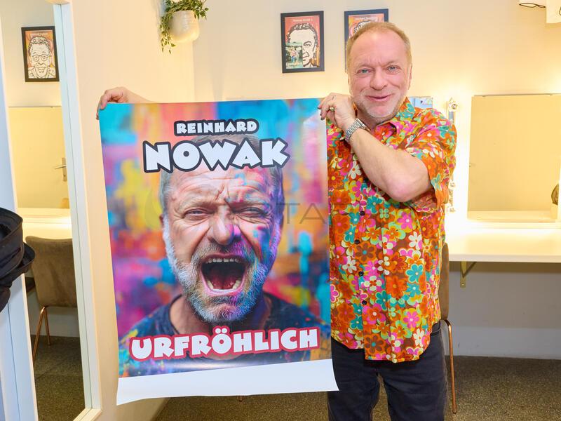 Copyright: Starpix / A. Tuma, 10.03.2026 Wien ,  Reinhard NOWAK,  Premiere von Reinhard Nowak „URFRÖHLICH"   im CasaNova 
