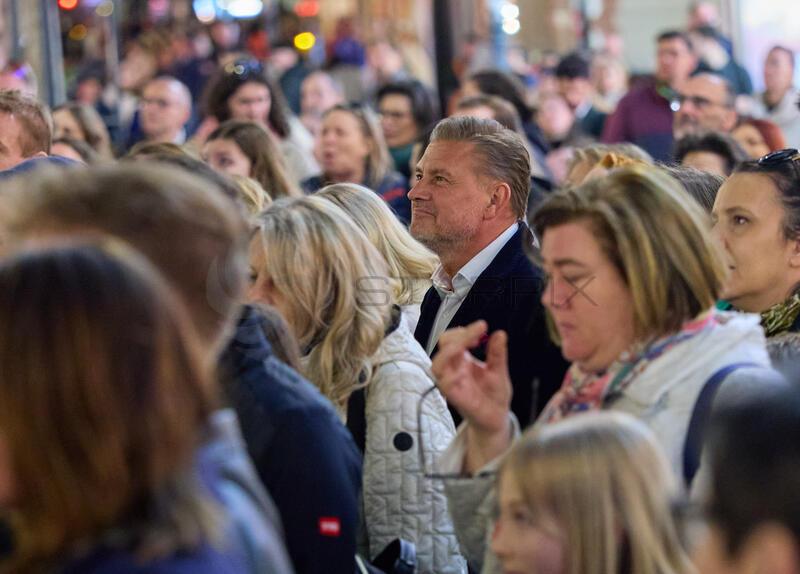 Copyright: Starpix / A. Tuma, 13.03.2026 Wien ,    Reinhard DEIRING (Casino Direktor) , im Publikum , Highlights  aus " Maria Theresia - Das Musical " am Balkon des Casino Wien Kärntnerstrasse