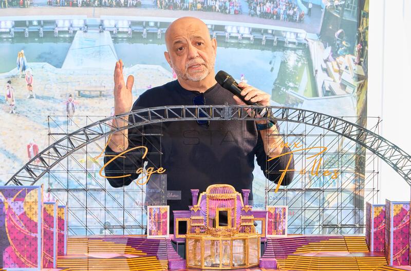 Copyright: Starpix / Alexander Tuma, 19.03.2026 Wien,    	Walter Vogelweider  ,   Pressekonferenz „Ein Käfig voller Narren“ im Hotel Marriott