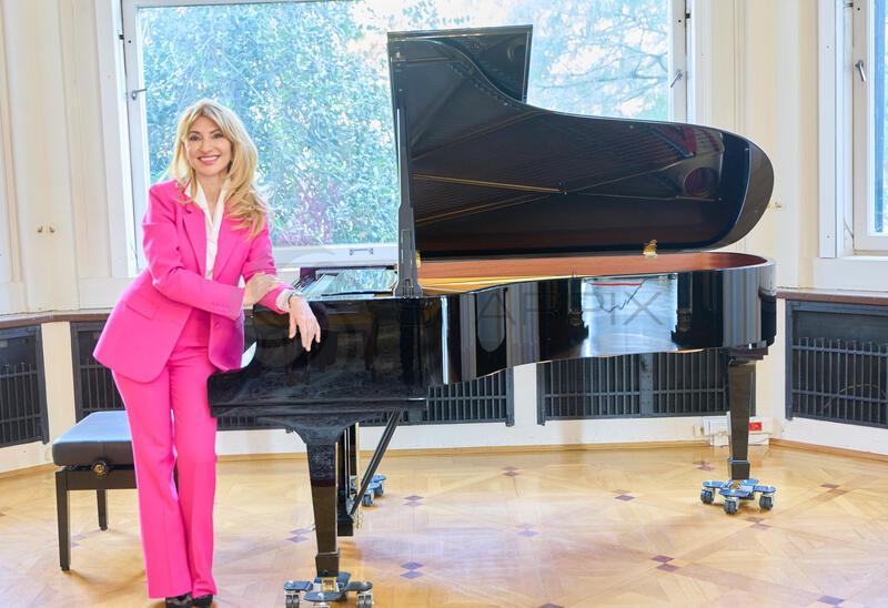 Copyright: Starpix / Alexander Tuma,  18.03.2026 Wien, Donka ANGATSCHEVA,   Empfang in der polnischen Botschaft zum "Frederic Chopin Galakonzert" im Wiener Musikverein