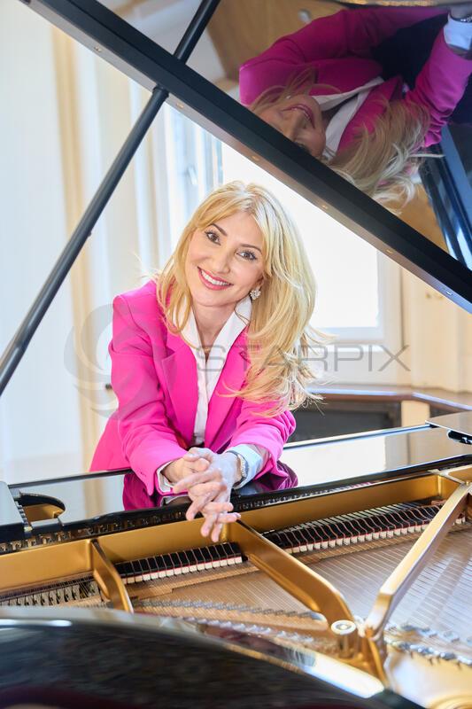 Copyright: Starpix / Alexander Tuma,  18.03.2026 Wien, Donka ANGATSCHEVA,   Empfang in der polnischen Botschaft zum "Frederic Chopin Galakonzert" im Wiener Musikverein