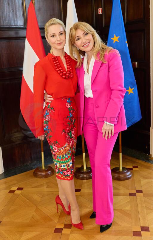 Empfang in der polnischen Botschaft zum "Frederic Chopin Galakonzert" im Wiener Musikverein