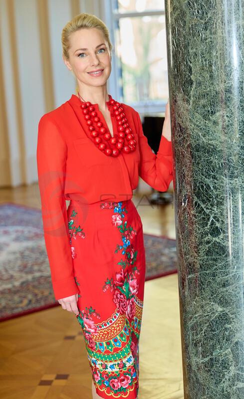 Copyright: Starpix / Alexander Tuma,  18.03.2026 Wien, Silvia SCHNEIDER, Empfang in der polnischen Botschaft zum "Frederic Chopin Galakonzert" im Wiener Musikverein