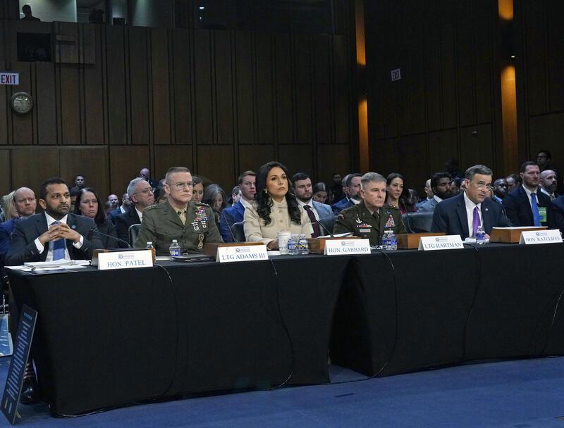 US Senate Intelligence Hearing to ‘Examine Worldwide Threats’