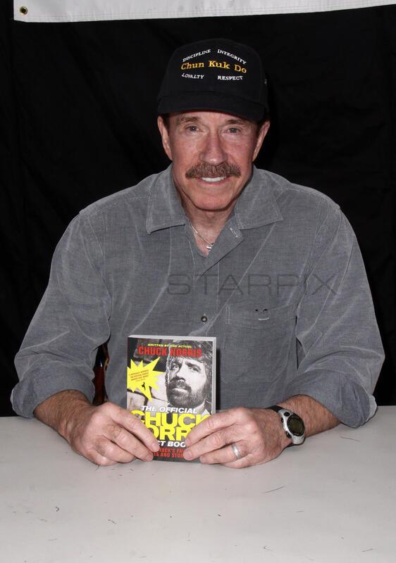 Chuck Norris "The Official Chuck Norris Fact Book" Book Signing