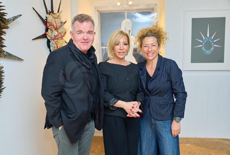 Copyright: Starpix / A. Tuma, 19.03.2026 Wien , Cornelius OBONYA Sabine WIEDENHOFER , Caroline PIENKOS,  , Preview Sabine Wiedenhofer "to all the fucking kings & queens" in der CA-Contemporary Galerie