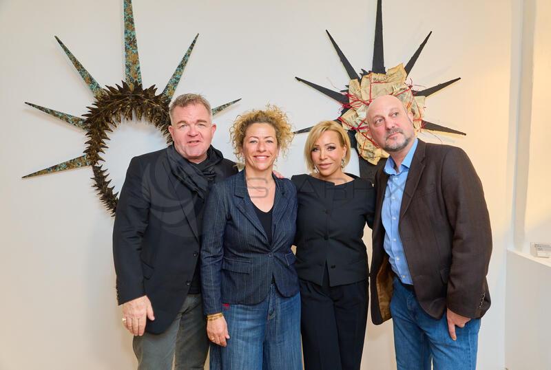 Copyright: Starpix / A. Tuma, 19.03.2026 Wien , Cornelius OBONYA ,  Caroline PIENKOS, Sabine WIEDENHOFER , Alexander JOEL , Preview Sabine Wiedenhofer "to all the fucking kings & queens" in der CA-Contemporary Galerie