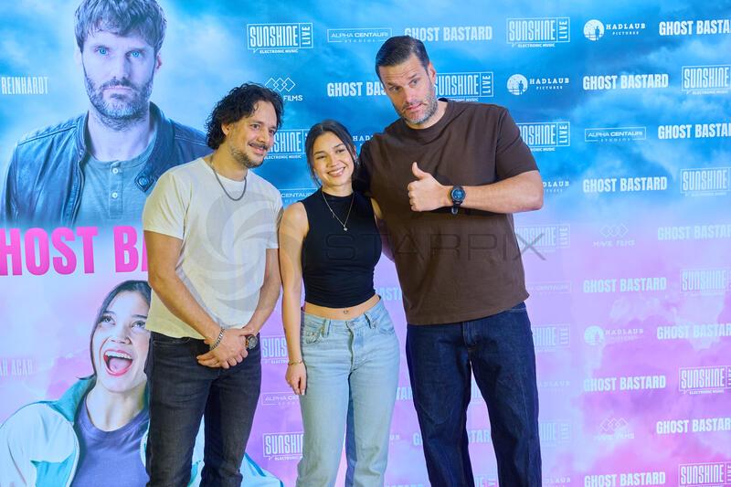 Copyright: Starpix / A. Tuma, 22.03.2026 Wien ,   Erkan ACAR, Aliyah ACAR, Phillippe REINHARDT, Kino Premiere (Vorpremiere)   von " Ghost Bastard" im Cineplexx Donau Zentrum Wien