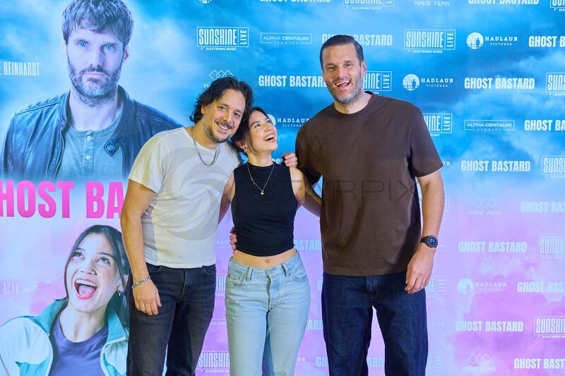 Copyright: Starpix / A. Tuma, 22.03.2026 Wien ,   Erkan ACAR, Aliyah ACAR, Phillippe REINHARDT, Kino Premiere (Vorpremiere)   von " Ghost Bastard" im Cineplexx Donau Zentrum Wien