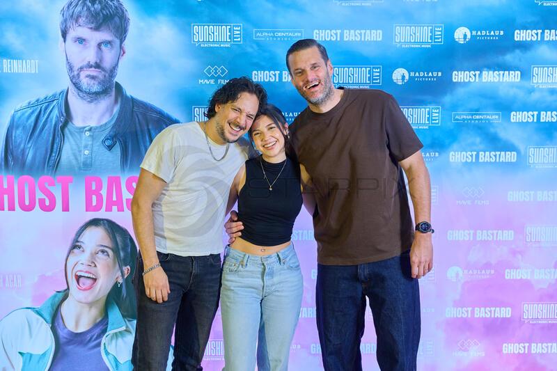 Copyright: Starpix / A. Tuma, 22.03.2026 Wien ,   Erkan ACAR, Aliyah ACAR, Phillippe REINHARDT, Kino Premiere (Vorpremiere)   von " Ghost Bastard" im Cineplexx Donau Zentrum Wien