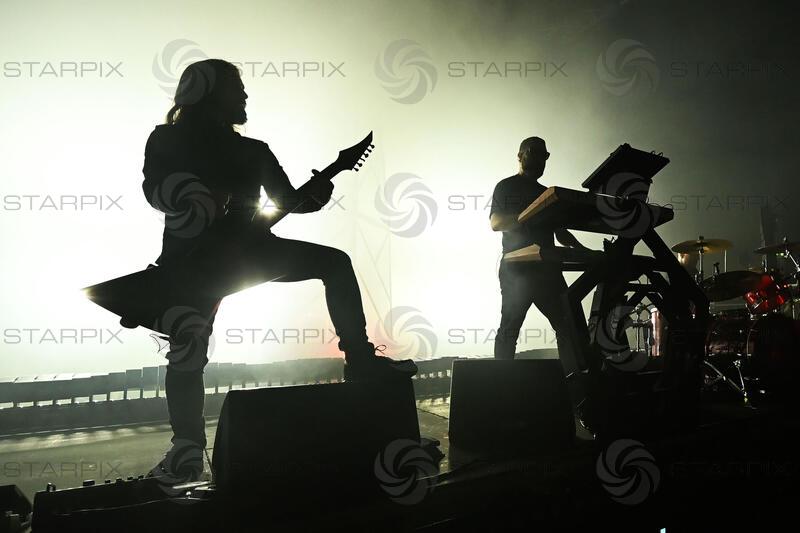 Carpenter Brut performing at Shepherd’s Bush Empire in London
