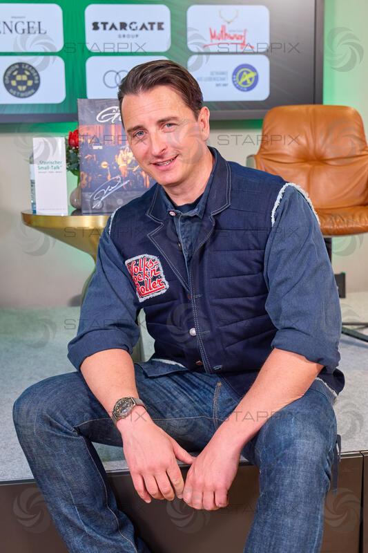 Copyright: Starpix / A. Tuma, 25.03.2026 Wien ,   Andreas GABALIER, Portrait, " Steirischer Small-Talk " im Audi House of Progress in Wien