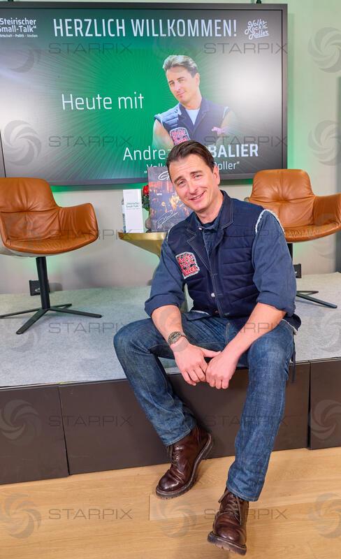 Copyright: Starpix / A. Tuma, 25.03.2026 Wien ,   Andreas GABALIER, Portrait, " Steirischer Small-Talk " im Audi House of Progress in Wien