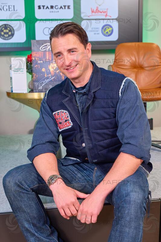 Copyright: Starpix / A. Tuma, 25.03.2026 Wien ,   Andreas GABALIER, Portrait, " Steirischer Small-Talk " im Audi House of Progress in Wien