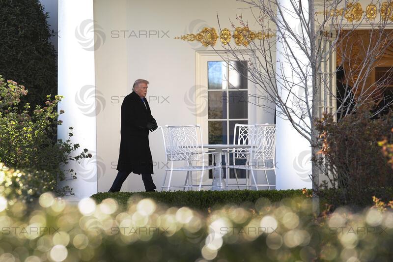 Trump Returns from Florida