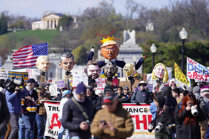 No Kings March in Washington, DC