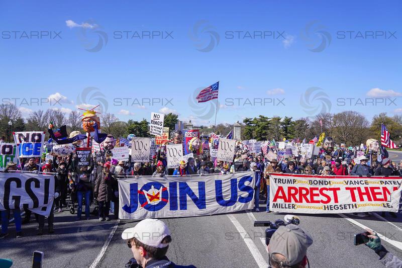 ‘No Kings’ March in Washington, DC