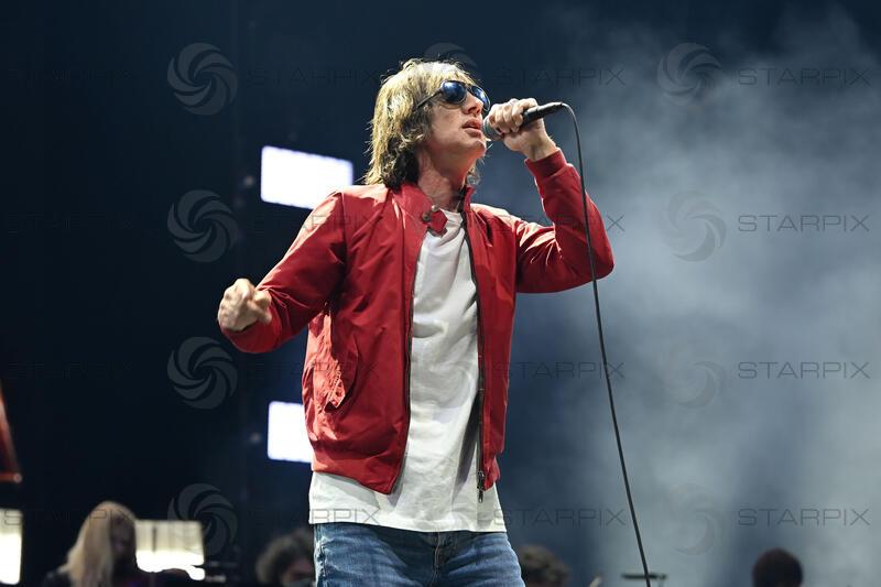 Richard Ashcroft performing at O2 Arena in London