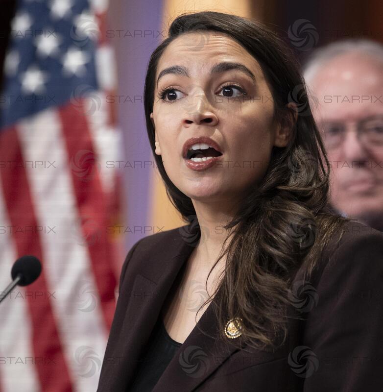 Sanders and Ocasio-Cortez Press Conference on AI Data Centers