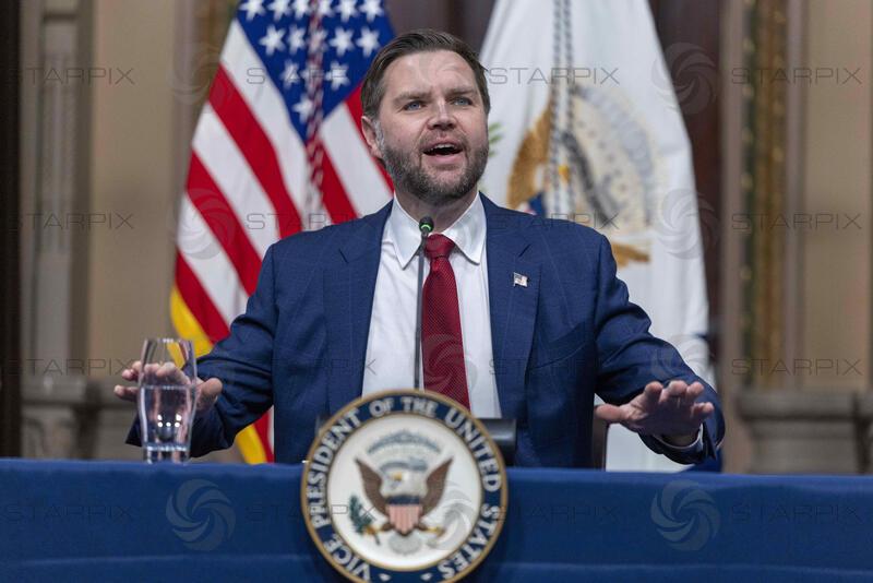 US Vice President JD Vance Hosts a White House Fraud Task Force Meeting