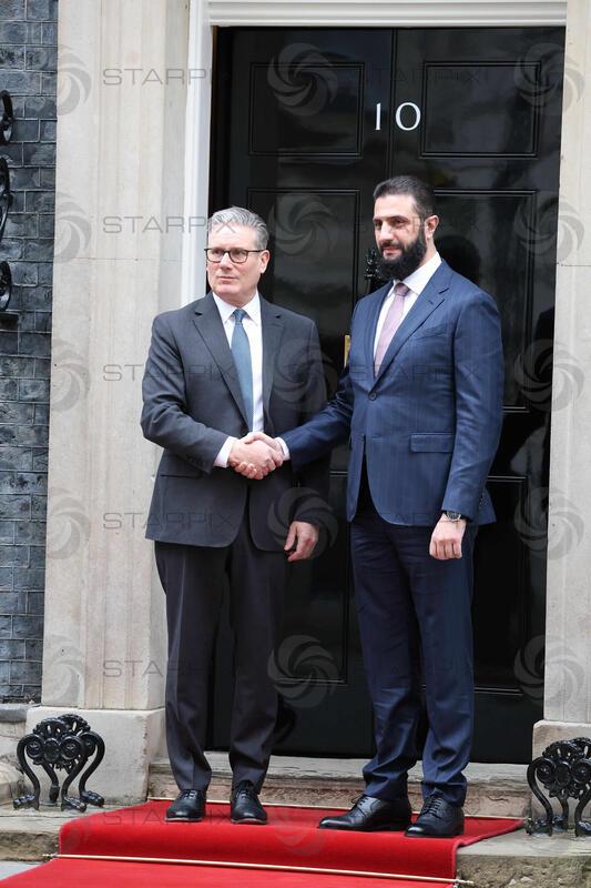 Syrian President Ahmed al-Sharaa Visits Downing Street in London