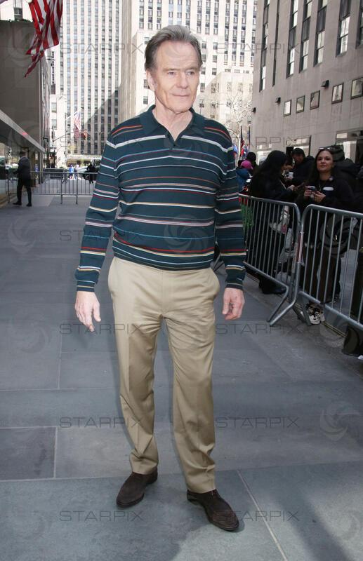 Bryan Cranston seen at NBC's Today Show
