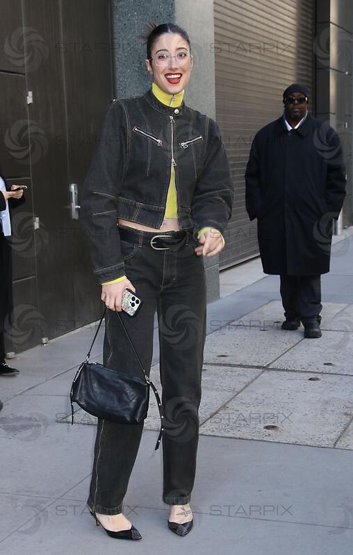 Taylor Ortega seen at ABC Studios