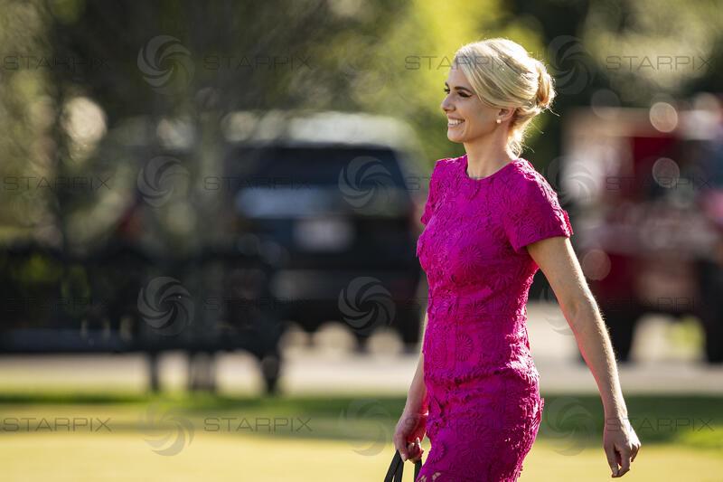 Trump Departure for Charlottesville, Virginia