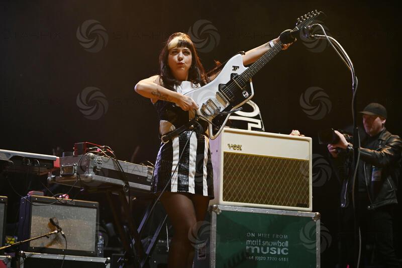 The Courettes performing at OVO Arena in London