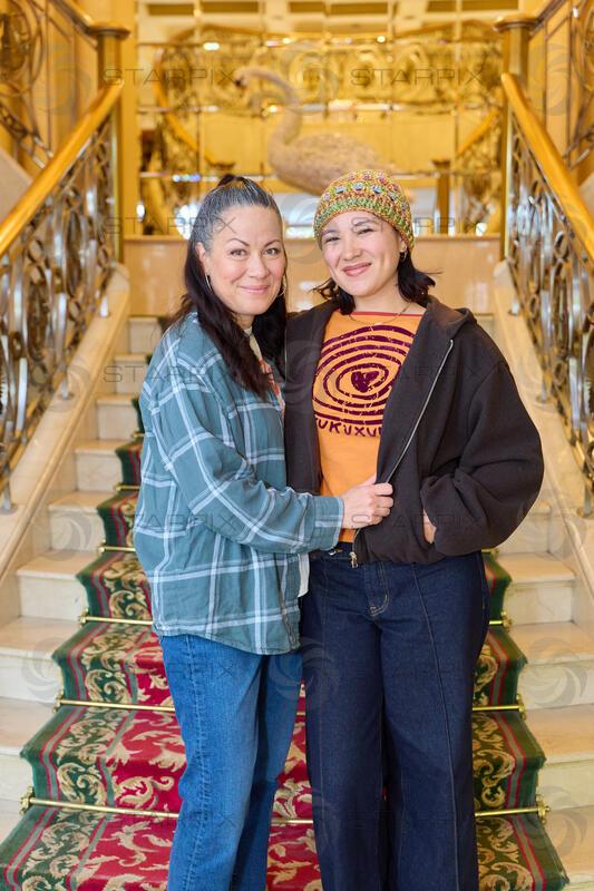 Shannon LEE und Tochter Wren KEASLER Grand Hotel - Besuch in Wien für den Dancer Against Cancer Ball 