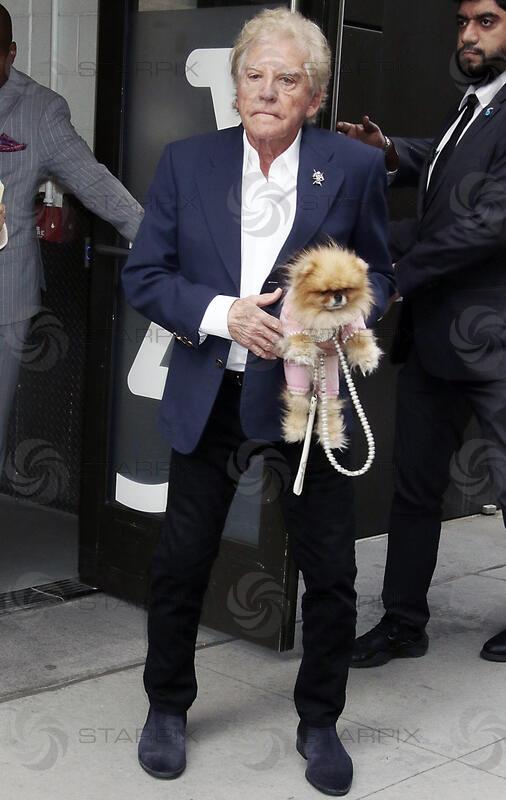 Lisa Vanderpump and Ken Todd Seen at ABC Studios