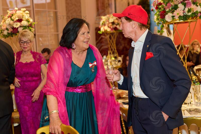 Copyright: Starpix / A. Tuma, 18.04.2026 Wien ,   Doris KIEFHABER,  Heribert KASPER, 19. DAC ( Dancer Agains Cancer Ball) in der Wiener Hofburg