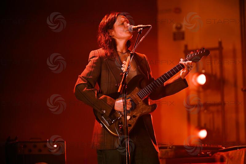 Big Thief performing at Brixton Academy