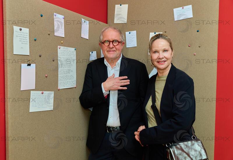 Copyright: Starpix / A. Tuma, 27.04.2027 Wien,  Harald KRASSNITZER mit Frau Ann-Kathrin (Ann Katrin) KRAMER,  Harald Krassnitzers Reich im Altstadt Vienna