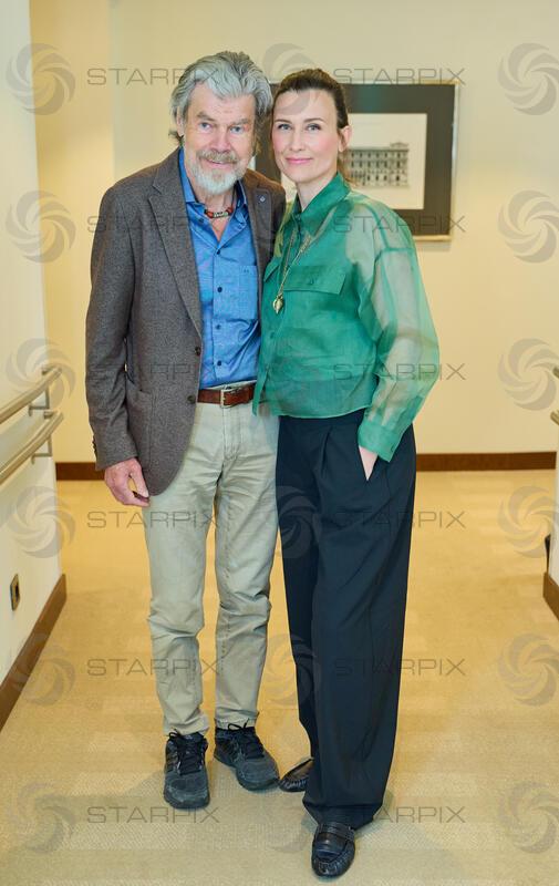 Copyright: Starpix / A. Tuma, 30.04.2026 Wien ,   Reinhold MESSNER mit Frau Diane, Pressekonferenz "Erstes  CALL Film Festival in  Bad Hofgastein" im Hotel Anantara Palais Hansen Vienna