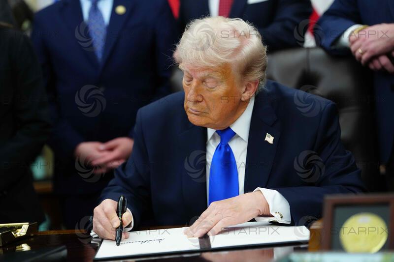 President Donald J Trump Signs Executive Orders