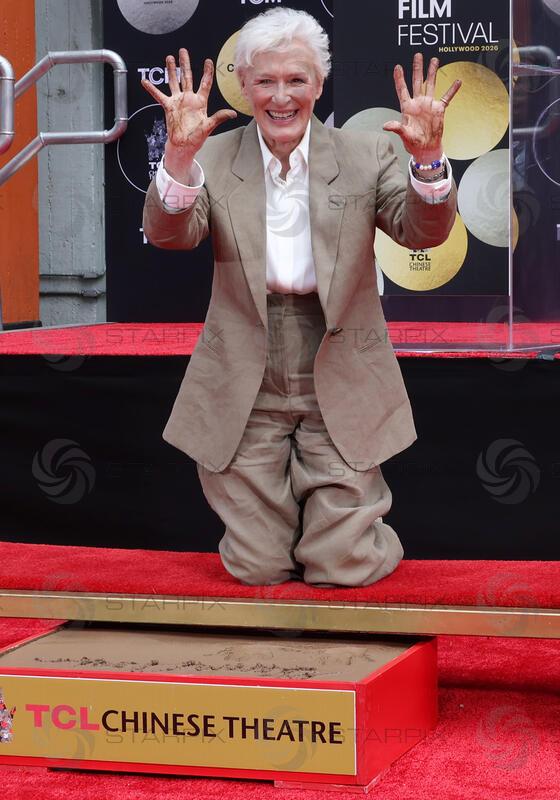 2026 TCM Classic Film Festival Glenn Close Hand and Footprint Ceremony
