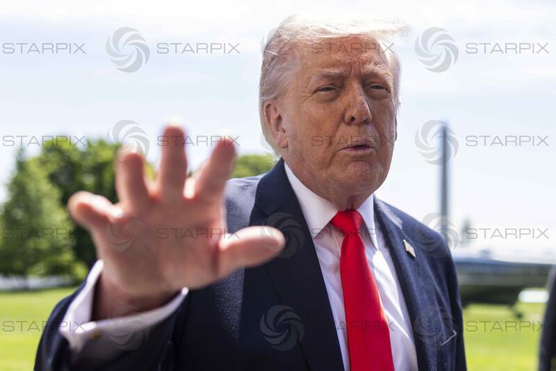 Trump Departs the White House