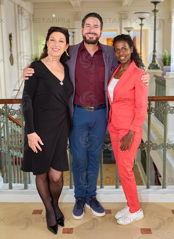 Copyright: Starpix / A. Tuma, 04.05.2026 Wien , Kristiane KAISER , Clemens UNTERREINER ,m Mariam BATTISTELLI,  (Madama Butterfly und Stars in Gars - Oper Burg Gars),  Programmpräsentation Theaterfest Niederösterreich 2026 im Palais NÖ Wien