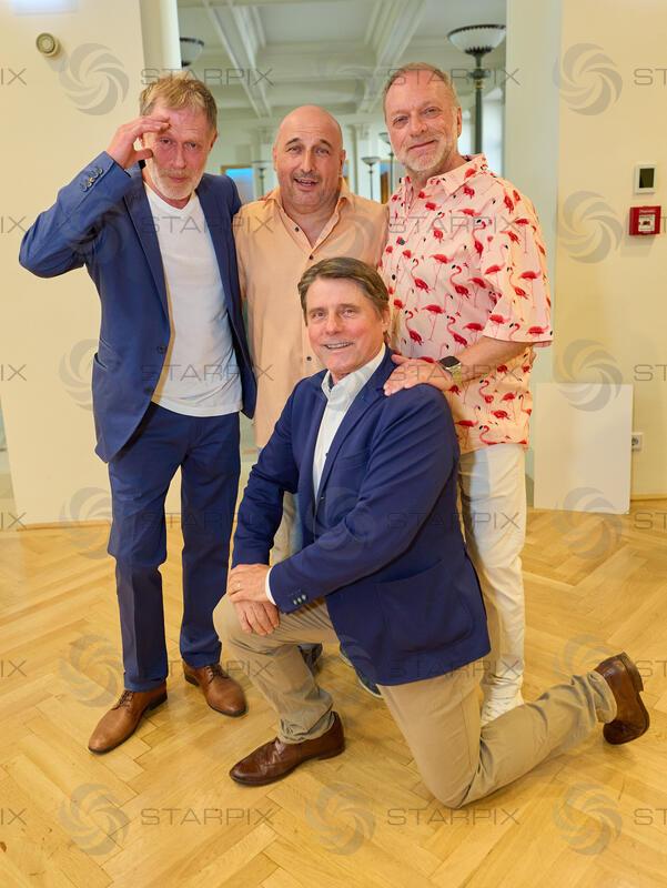 Copyright: Starpix / A. Tuma, 04.05.2026 Wien ,  Andreas LUST,  Christoph FÄLBL, Christian SPATZEK,   Reinhard NOWAK,  (Ein Sommernachtstraum - Festspiele Stockerau),   Programmpräsentation Theaterfest Niederösterreich 2026 im Palais NÖ Wien