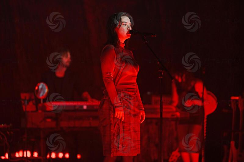 Mitski performing at Royal Albert Hall