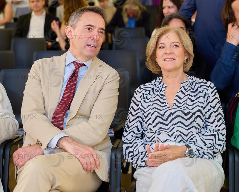 Copyright: Starpix / Alexander Tuma, 27.05.2026 Wien,   Bogdan ROSCIC,  Ingrid THURNHER,   Präsentation des ORF Kultursommer 2026 in der Factory im Künstlerhaus