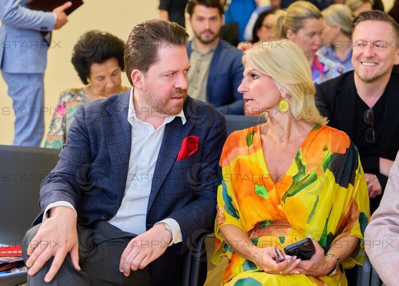 Copyright: Starpix / Alexander Tuma, 27.05.2026 Wien,  Daniel SERAFIN, Kathrin ZIERHUT KUNZ (Zierhut-Kunz) , Präsentation des ORF Kultursommer 2026 in der Factory im Künstlerhaus