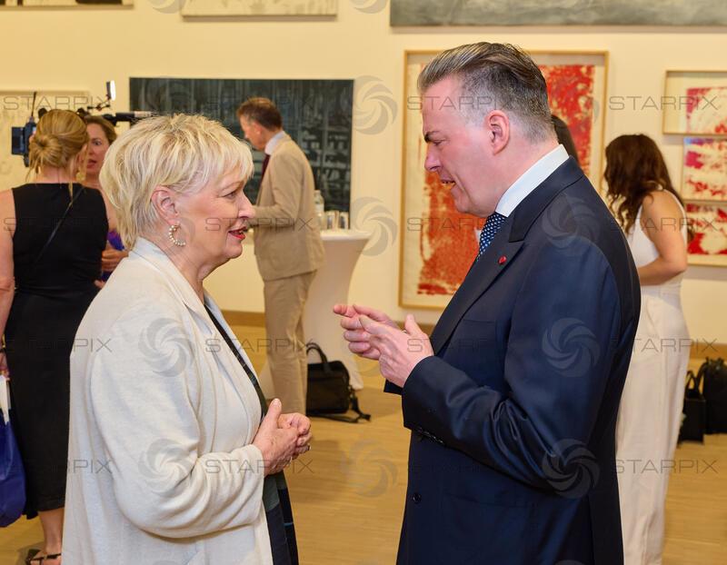 Copyright: Starpix / Alexander Tuma, 27.05.2026 Wien,     Karin BERGMANN,  Daniel FROSCHAUER,  Präsentation des ORF Kultursommer 2026 in der Factory im Künstlerhaus