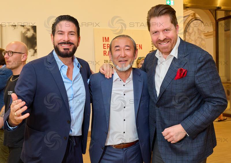 Copyright: Starpix / Alexander Tuma, 27.05.2026 Wien,  Clemens UNTERREINER; Joji HATTORI, , Daniel SERAFIN,     Präsentation des ORF Kultursommer 2026 in der Factory im Künstlerhaus