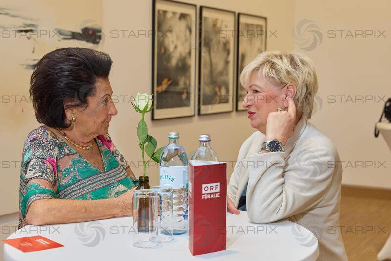 Copyright: Starpix / Alexander Tuma, 27.05.2026 Wien,   Agi (Agnes) BUCHBINDER, Karin BERGMANN, Präsentation des ORF Kultursommer 2026 in der Factory im Künstlerhaus