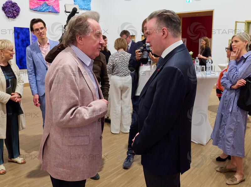 Copyright: Starpix / Alexander Tuma, 27.05.2026 Wien,  Rudolf BUCHBINDER, Daniel FROSCHAUER,      Präsentation des ORF Kultursommer 2026 in der Factory im Künstlerhaus