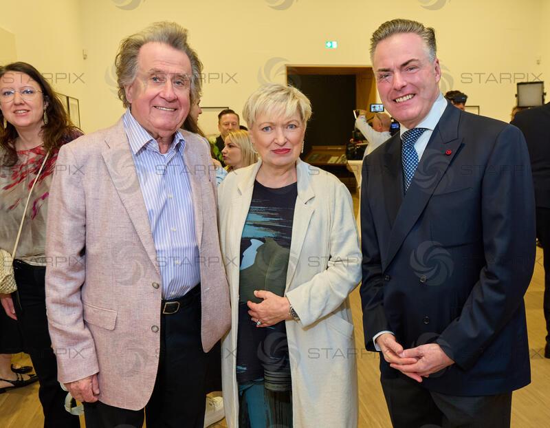 Copyright: Starpix / Alexander Tuma, 27.05.2026 Wien,  Rudolf BUCHBINDER,   Karin BERGMANN,  Daniel FROSCHAUER,  Präsentation des ORF Kultursommer 2026 in der Factory im Künstlerhaus