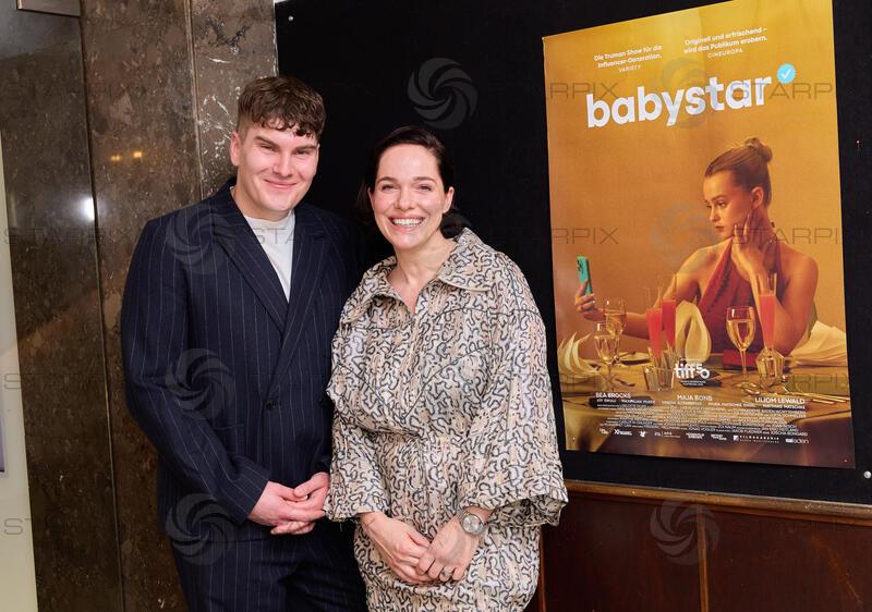 Copyright: Starpix / A. Tuma, 26.05.2026 Wien , Joscha BONGARD,  Verena ALTENBERGER, Portrait , Kinopremiere von " Babystar " im Votivkino Wien